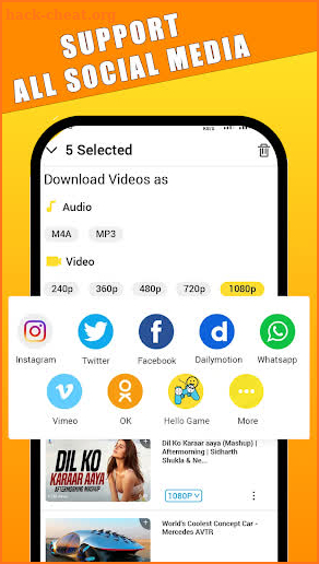 Video Downloader App screenshot