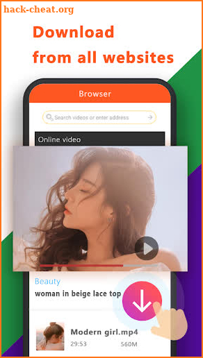 Video downloader app - social HD videos downloader screenshot