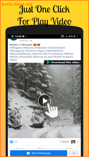 Video Downloader For All-Tube video Downloader HD screenshot