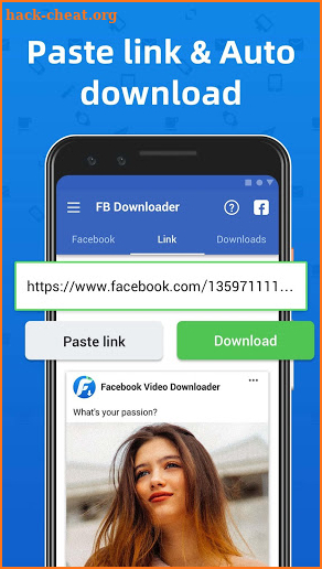 Video downloader for Facebook-Fastget screenshot