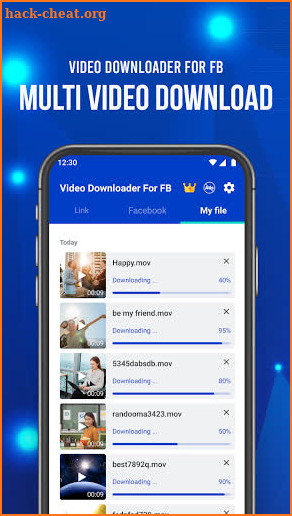 Video Downloader for Facebook - Fb Downloader screenshot