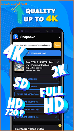Video Downloader for Facebook FullHD 4K - SnapSave screenshot