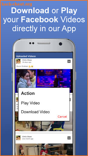 Video Downloader for Facebook PRO screenshot