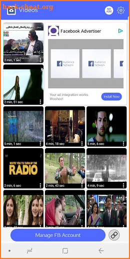 Video downloader for FB screenshot