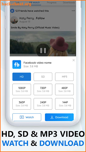 Video Downloader For FB screenshot