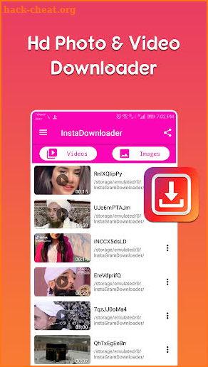 Video Downloader for Instagram 2020 :DP and photo screenshot