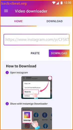 Video Downloader for Instagram - Instamigo screenshot