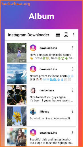 Video Downloader for Instagram - Repost for IG screenshot