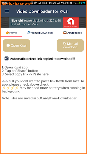 Video Downloader for Kwai screenshot