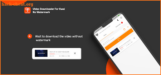 Video Downloader For Kwai : No Watermark screenshot