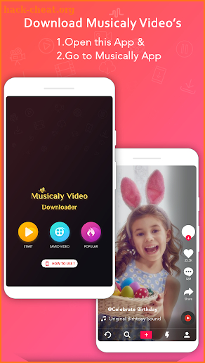 Video downloader for musically 2018 screenshot