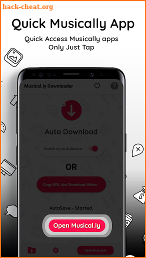 Video Downloader For Musically : m.ly Save Videos screenshot