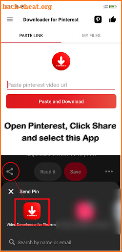 Video Downloader for Pinterest - Save GIF & Images screenshot