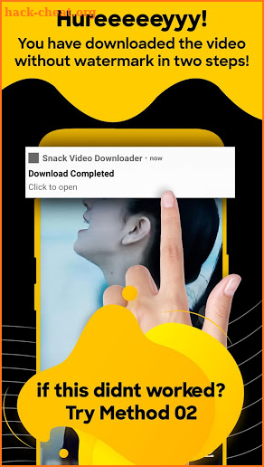 Video Downloader for Snack without watermark screenshot