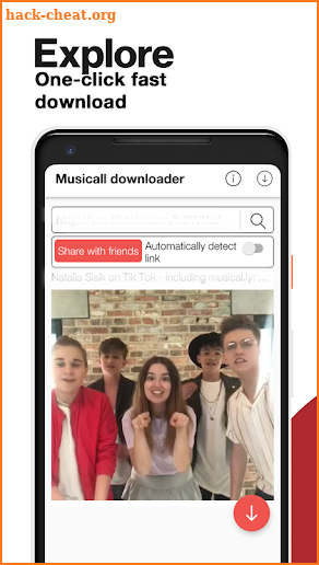 Video downloader for Tik Tok & musical.ly screenshot