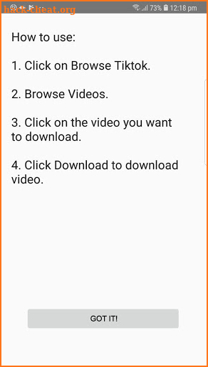 Video Downloader for Tiktok screenshot