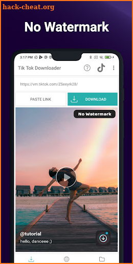 Video Downloader For TikTok No Watermark & Songs screenshot