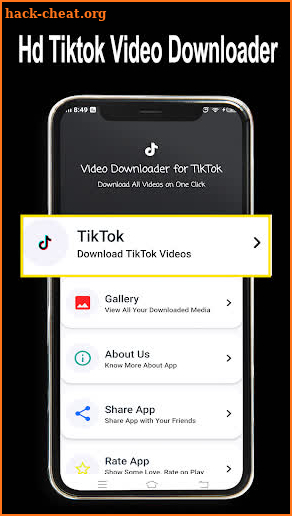 Video Downloader for TikTok- No Watermark, TikMate screenshot