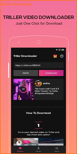 Video Downloader for Triller - Thriller Downloader screenshot
