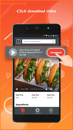 Video downloader - HD video downloader screenshot