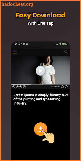 Video Downloader Hub Browser screenshot
