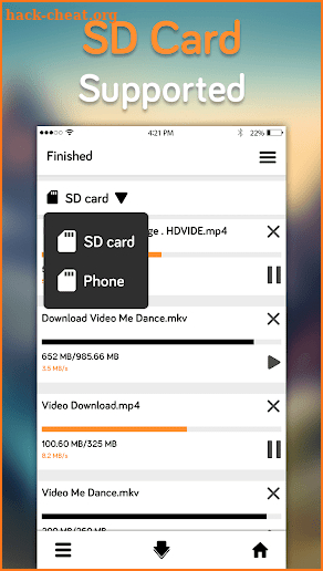 Video downloader-mp4 movie downloader screenshot
