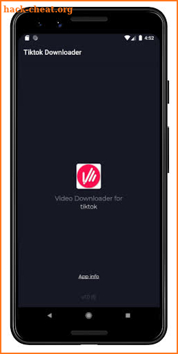 Video downloader pro for tik tok screenshot