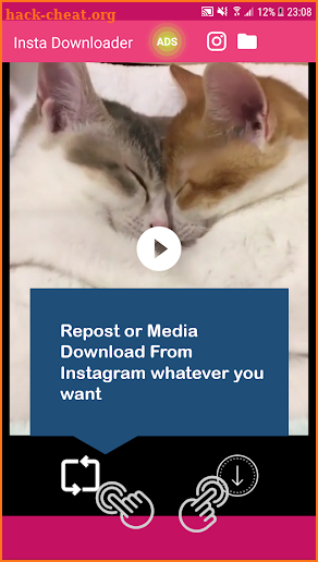 Video Downloader Repost for Instagram screenshot