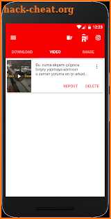 Video Downloader - Repost video app screenshot