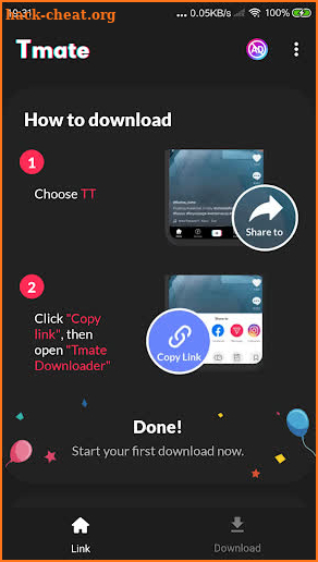 Video Downloader - Tmate screenshot