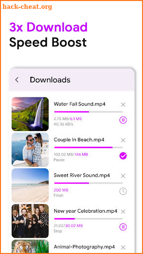 Video Downloader Video Player screenshot