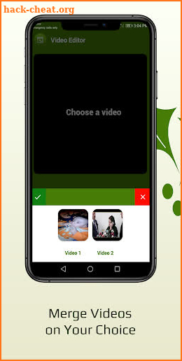 Video Editor Trim and edit video Add text in video screenshot