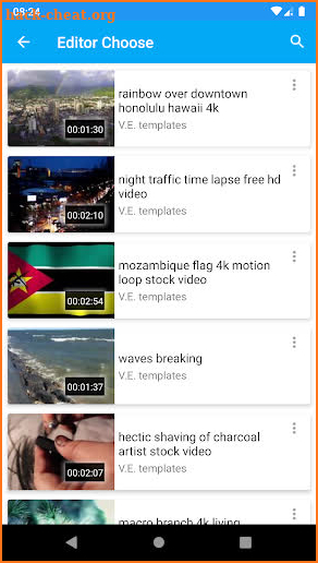 Video Effect Templates screenshot