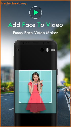 Video face changer - Add face in videostatus maker screenshot