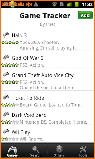 Video Game Tracker Pro screenshot