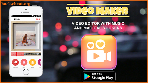 Video Maker: Editing Video with Music and Effects screenshot