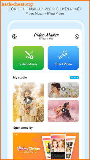 Video maker, video effect screenshot
