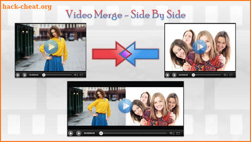 Video Merge - Side By Side screenshot