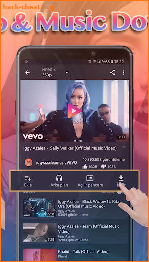 Video, mp3, music download and listen  🎧 screenshot