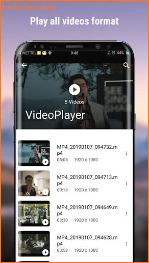 Video Player All Format 2019 screenshot