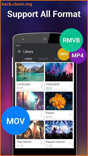 Video Player All Format for Android screenshot