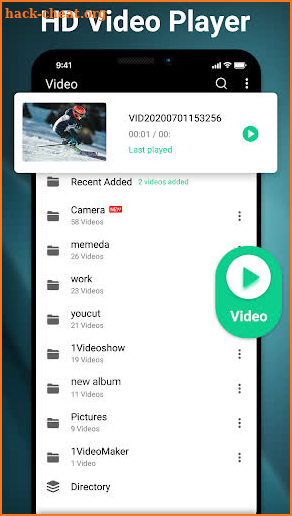 Video Player All Format - HD Player & Hide Videos screenshot