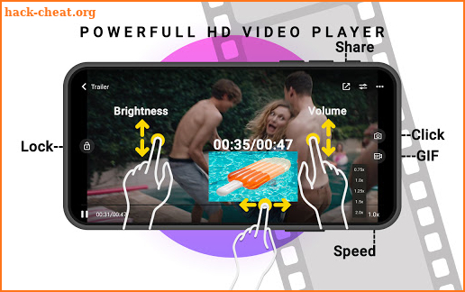 VIDEO PLAYER - ALL FORMAT HD VIDEO PLAYER PLAY screenshot