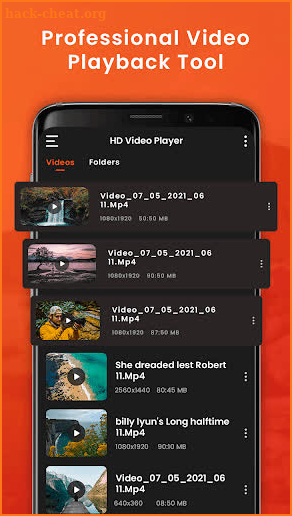 Video player for Android screenshot