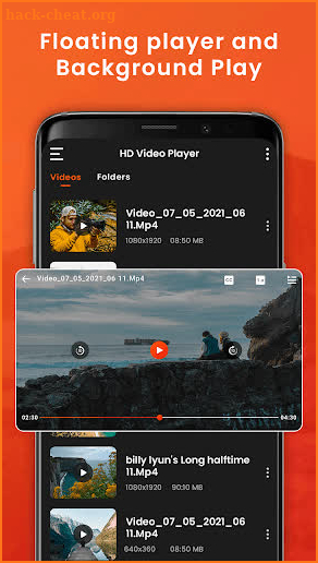 Video player for Android screenshot