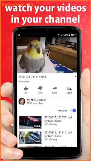 Video player for youtube screenshot