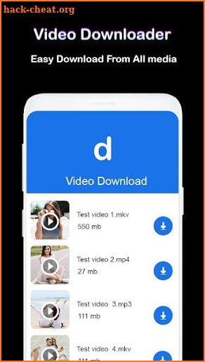 Video Player HD - Video Downloader HD  -All Format screenshot