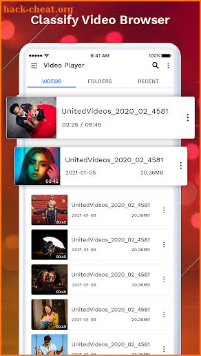Video Player : HD Video Player All Format screenshot