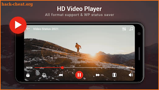 Video player - HD video player for android screenshot