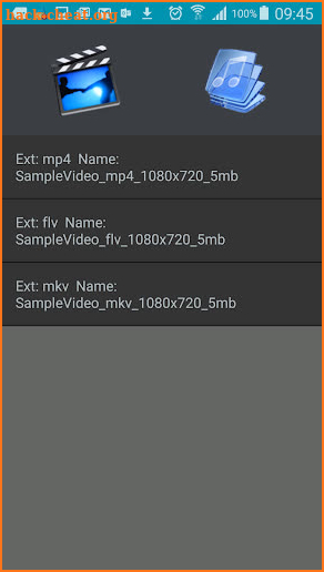 Video Player WiFi Direct Cast screenshot